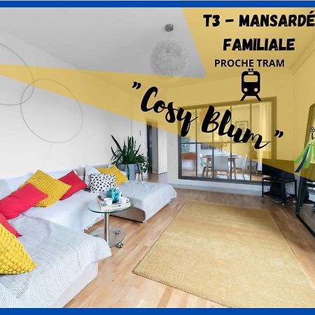 ⟬Cosy Blum 63⟭ Charmant Et Accueillant ⁕Mansarde⁕ 克莱蒙费朗 外观 照片